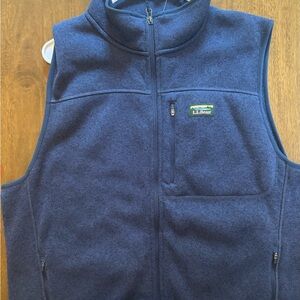 L.L. Bean Navy Fleece Jacket